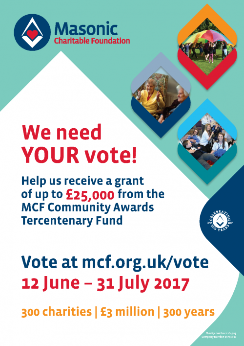 MCF Community Awards Charity Poster